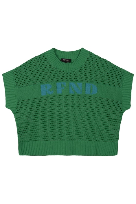 Refined Department knitted sleevless sweater bianca